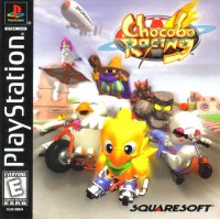 Chocobo Racing PAL Playstation PAL box art
